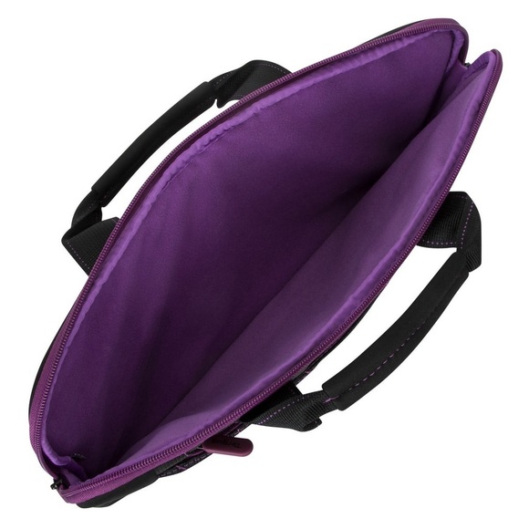 Laptop Sleeve Slipcase Purple Black Travel Briefcase Students Targus 16” Pulse - Picture 6 of 6
